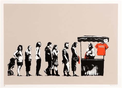 Lot 29 - 'Festival (2006)' by Banksy | Morgan O'Driscoll