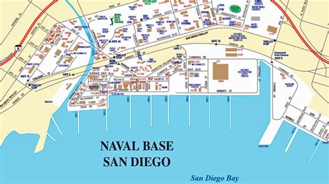 Map Of Navy Bases In California - Printable Maps