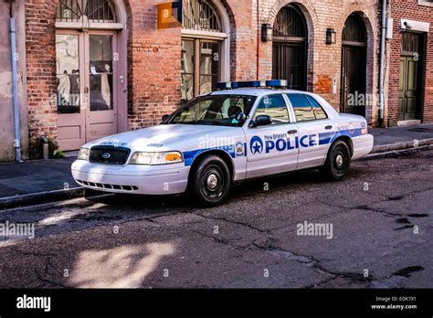 New Orleans City Police vehicle Stock Photo - Alamy