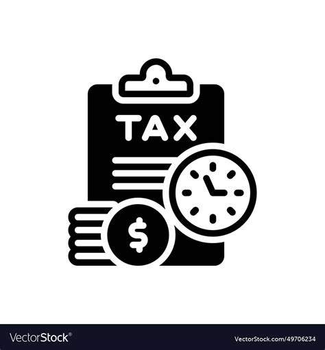 Tax Royalty Free Vector Image - VectorStock