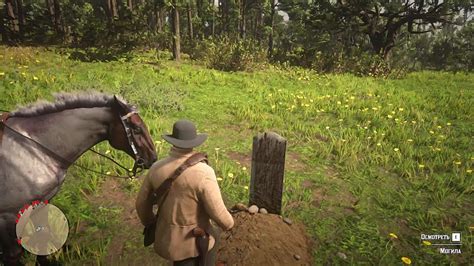 RDR2 - Every player who finds Kieran's Grave for the first time - YouTube