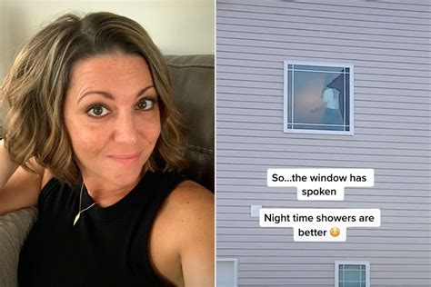 Mom Has Hilarious Reaction, Learns Neighbors Can See Into Shower Window