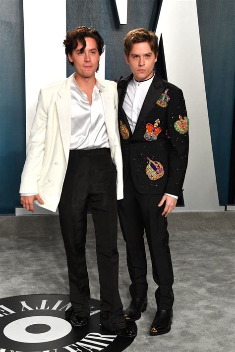 Cole and Dylan Sprouse Suits Vanity Fair Oscars Afterparty | POPSUGAR ...