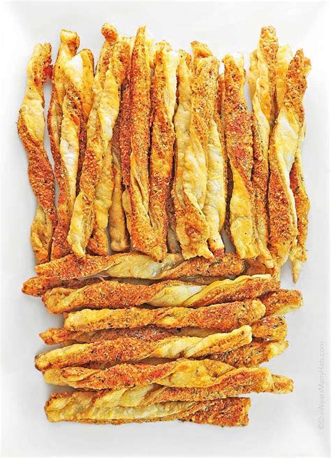 Smoky Spicy Cheese Straws Recipe - She Wears Many Hats