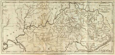 1839 KY MAP MASON MEADE MENIFEE MERCER METCALFE MONROE COUNTY Kentucky History North America ...