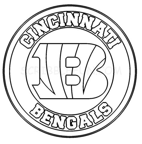 11 Free Cincinnati Bengals Coloring Pages Printable