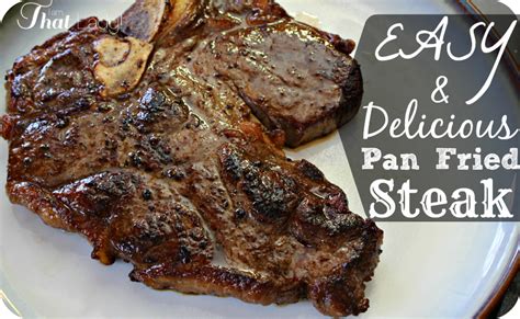 Pan Fried Steak Recipes