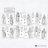 Catholic Saints Coloring Pages For Kids sketch template