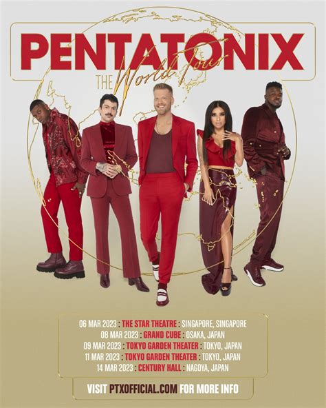 Pentatonix on Twitter: "JAPAN! 🇯🇵 SINGAPORE! 🇸🇬 WE’RE COMING TO YOU!! We are taking PENTATONIX ...