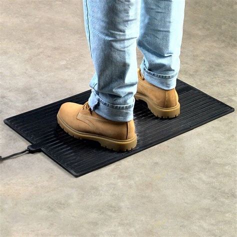 Winter Warmth Heated Floor Mats Anti-fatigue Anti-Slip