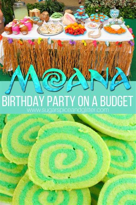 Moana Birthday Party on a Budget ⋆ Sugar, Spice and Glitter