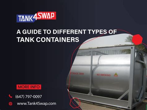 A Guide to Different Types of Tank Containers - Tank4Swap