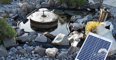 Solar Pond Aeration & Fountain Project | Silicon Solar