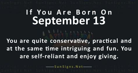 September 13 Zodiac is Virgo, Birthdays and Horoscope - SunSigns.Net