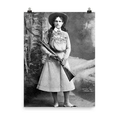 Annie Oakley Poster Print - Etsy