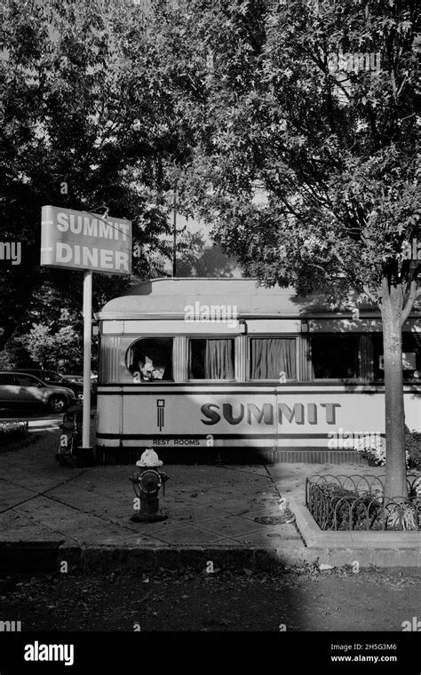 Breakfast at the Summit Diner in Summit, New Jersey, USA Stock Photo ...