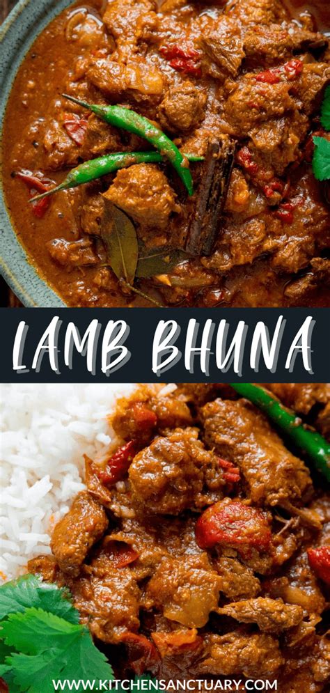 Lamb Bhuna - Nicky's Kitchen Sanctuary