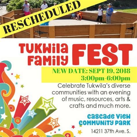 Tukwila Family Fest - City of Tukwila