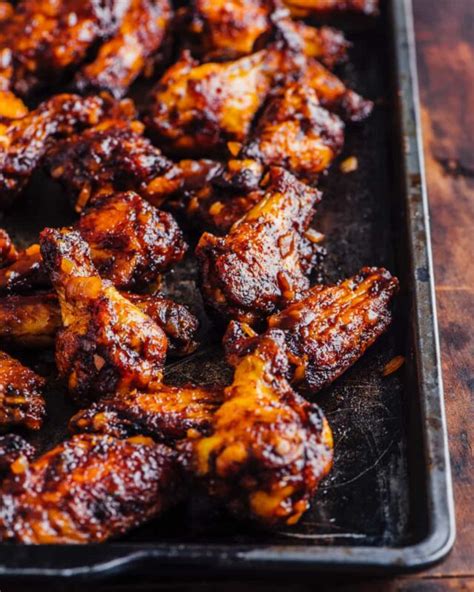 Oven BBQ Chicken Wings Recipe • Steamy Kitchen Recipes Giveaways