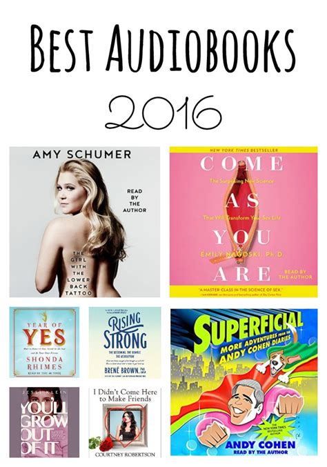 Audible Book Recommendations 2016 - Blushing in Hollywood