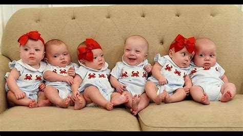 Six blessings: Check Out These Adorable Sextuplets At Six Months Old | 5newsonline.com