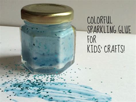 DIY Kids' Glitter Glue | Reggio Emilia | Glitter glue, Diy for kids, Sparkle crafts