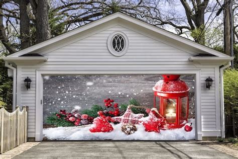 Christmas Decor for Garage Door Christmas Garage Door Mural | Etsy