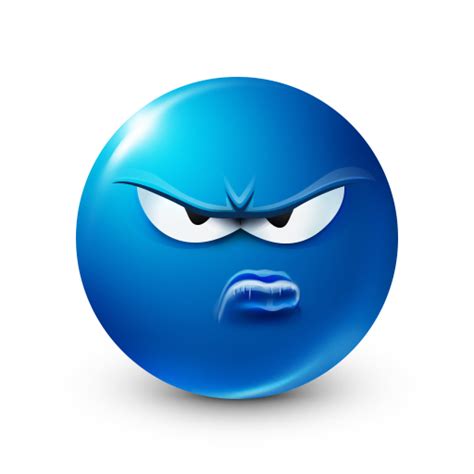 Annoyed | Blue emoji, Emoji meme, Funny emoji faces