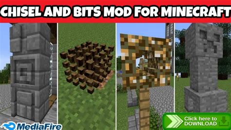 Chisel and bits mod for Minecraft | Bits mod for Minecraft | Chisel and bits in Minecraft ...