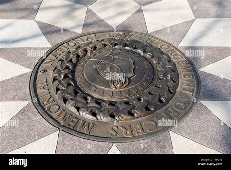 National Law Enforcement Officers Memorial in Washington DC, USA Stock Photo - Alamy