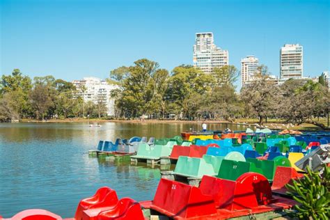 Palermo Parks, Buenos Aires Editorial Stock Photo - Image of center, pedal: 66172428