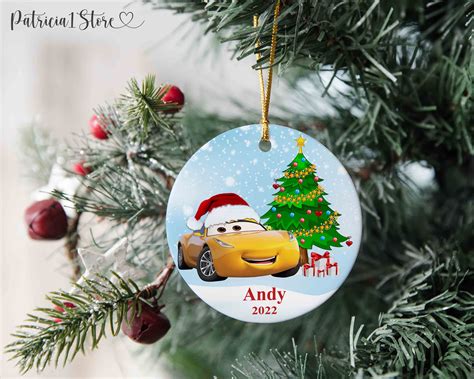 Cars Movie Ornament, Disney Cars Ornament, Disney Cars Inspired Christmas sold by ChaZhan | SKU ...