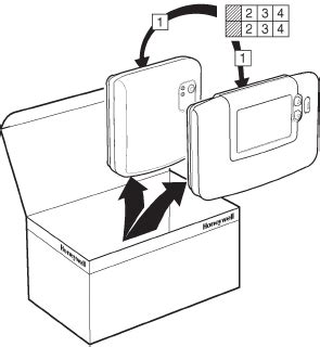Honeywell CM900, CM927, CM921 Wireless Room Thermostat Installation Guide | ManualsLib