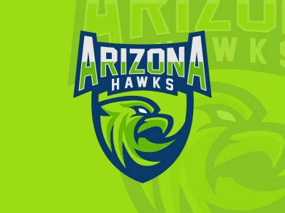 Arizona Hawks Custom Logo Final Client Work by Lobotz Logos on Dribbble