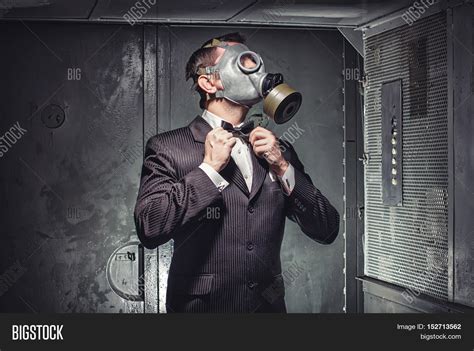 Man Gas Mask Suit, Image & Photo (Free Trial) | Bigstock