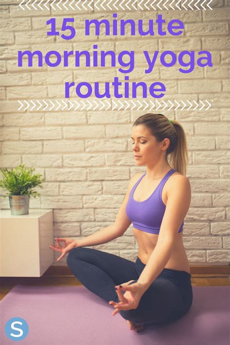 This Easy 15-Minute Morning Yoga Routine Will Wake You Up Better Than Coffee | Morning yoga ...