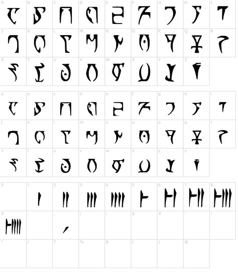 Skyrim Daedra Font Download