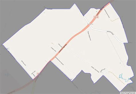 Map of Pastoria CDP