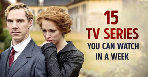 15 amazing TV series you can watch in a week | Tv series to watch, Tv series, Movies