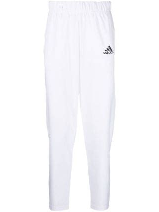 Adidas Tennis logo-print Track Pants - Farfetch