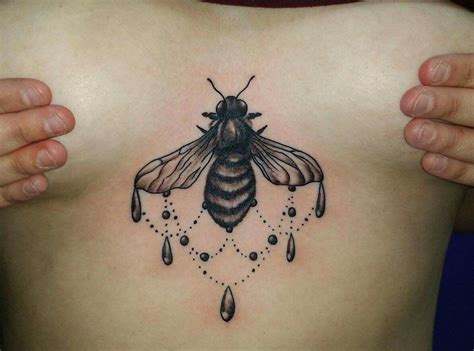 Image result for jeweled bug tattoo | Bee tattoo, Queen bee tattoo, Jewel tattoo