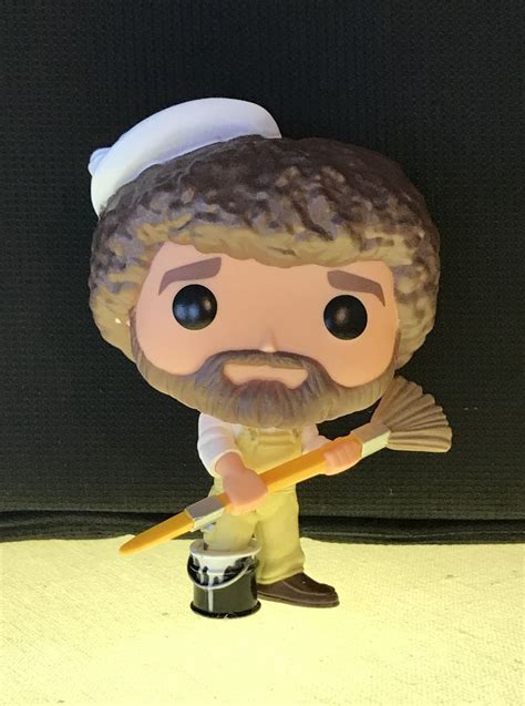 Funko Pop: Bob Ross | Vinyl figures, Bob ross, The joy of painting