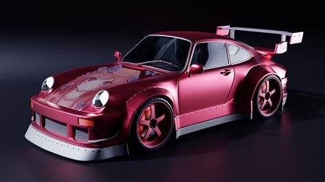 3D model Porsche 930 rwb | CGTrader