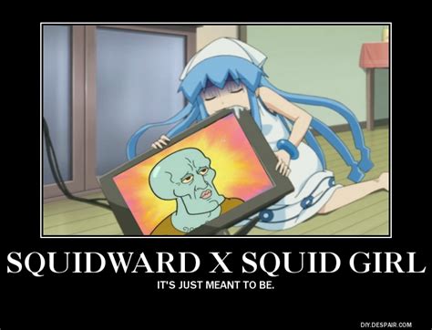 Squidward x Squid Girl - squid girl Fan Art (37427592) - Fanpop