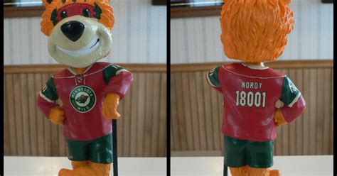 The Bobble Hunter: Want List - Nordy (Minnesota Wild Mascot)