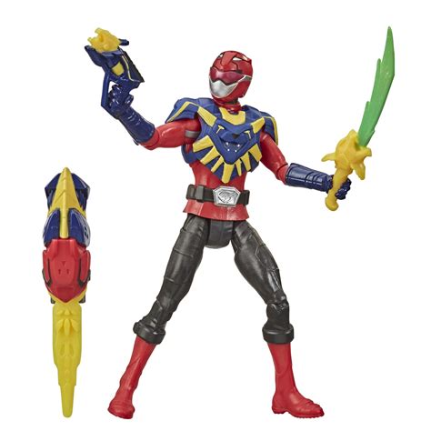 Buy Power Rangers Beast Morphers Beast-X King Red Ranger 15-cm Action Figure Toy inspired by the ...