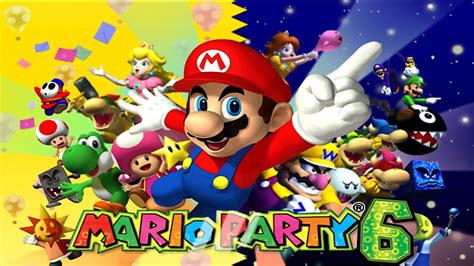 Mario Party 6 Gamecube Nintendo Part 1 Solo Mode одиночный режим часть 1 - YouTube