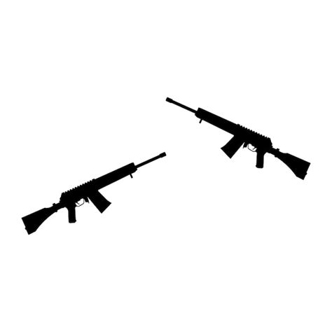 Premium Vector | Firearms icon vector template illustration logo design