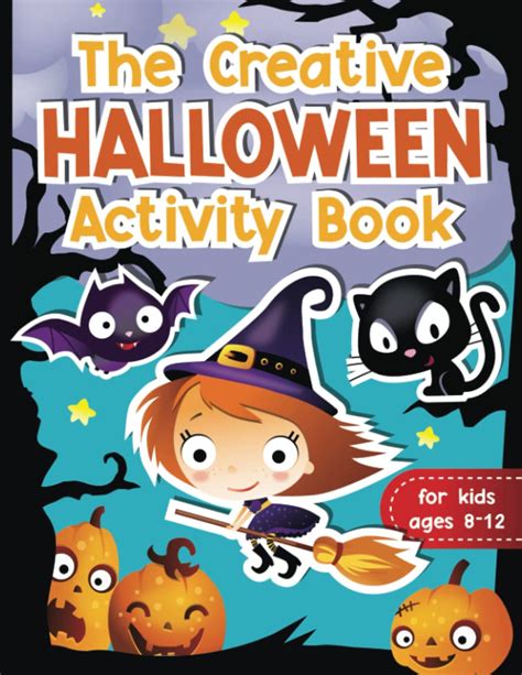 Buy The Creative Halloween Activity Book for Kids Ages 8-12: Mazes ...