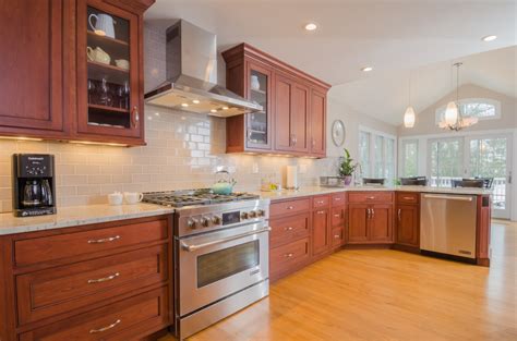 The Cabinets | Cherry wood kitchen cabinets, Cherry cabinets kitchen, New kitchen cabinets